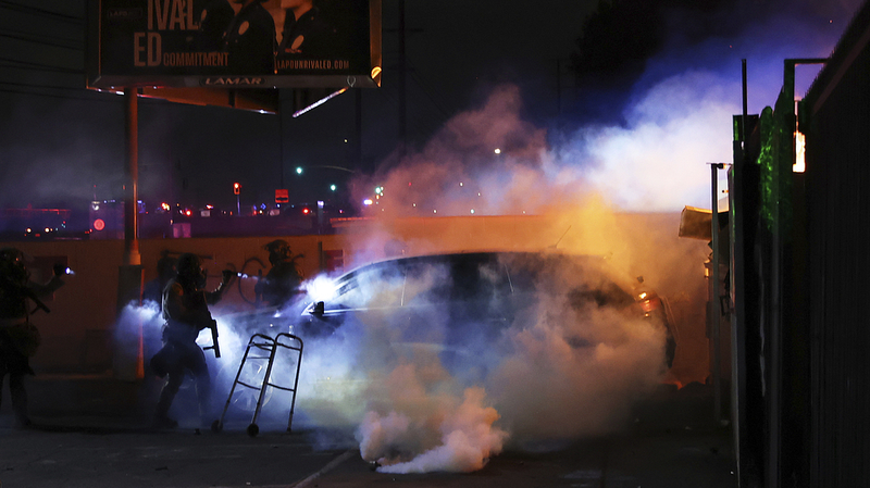 HA568MHOHYTL4FL8HYSA - 🌍NewspaperAmigo – Your Global News Buddy 🗞️ LA Protests Escalate: Clashes with National Guard Over Immigration Raids 🌆✊ video poster