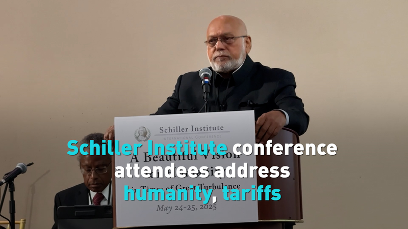 Schiller Institute Conference Sparks Global Unity Talks 🌍✨ video poster