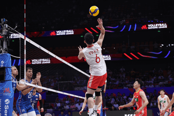 China Stuns Serbia in Volleyball Upset ๐๐ China Stuns Serbia in Volleyball Upset ๐๐