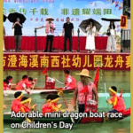 Tiny Paddlers, Big Fun: Kids Race Mini Dragon Boats 🐉🚣♂️ video poster