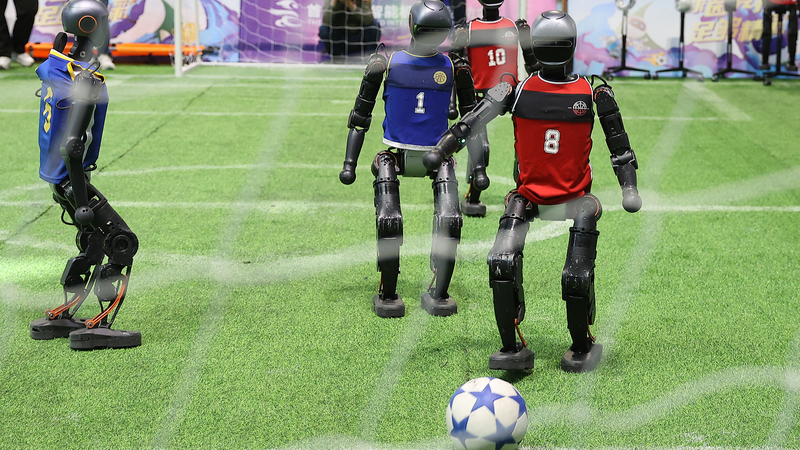 NFP4H2XLOCZ6RY4KYTDG - 🌍NewspaperAmigo – Your Global News Buddy 🗞️ Robo-Kickoff! 🤖⚡ 2025 World Humanoid Robot Games Begin in Beijing video poster