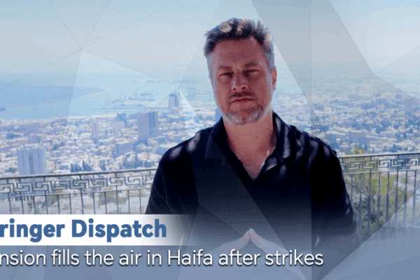 Tensions Soar as Israel and Iran Exchange Strikes; Haifa on Edge 🌍💥 Tensions Soar as Israel and Iran Exchange Strikes; Haifa on Edge 🌍💥 video poster