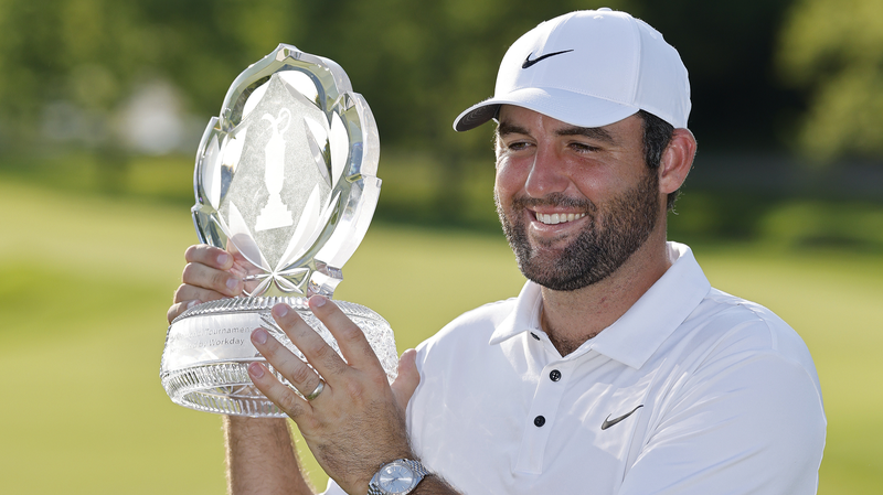 NZOGRS41UWHG88JUN2V8 - 🌍NewspaperAmigo – Your Global News Buddy 🗞️ Scheffler Makes History at Memorial 🏆 Defends Title Like Tiger Woods!