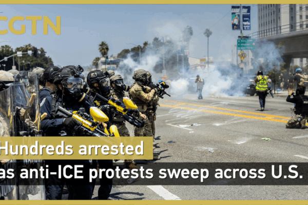Hundreds Arrested as Anti-ICE Protests Rock U.S. Cities 🌆✊ Hundreds Arrested as Anti-ICE Protests Rock U.S. Cities 🌆✊ video poster