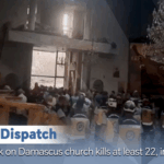 QLBWC2ZY7M8TPCGC0WOT - 🌍NewspaperAmigo – Your Global News Buddy 🗞️ Suicide Bombing Rocks Damascus Church, 22 Dead 🕊️💔 video poster