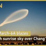 QQ0U5DWQQPRBISF4EBUD - 🌍NewspaperAmigo – Your Global News Buddy 🗞️ China's Long March-6A Lights Up Dawn Sky with Satellite Launch 🚀🌅 video poster