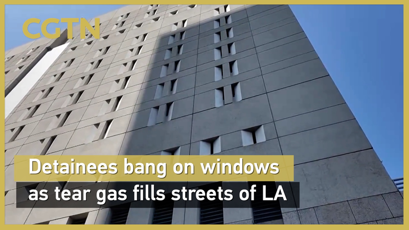 LA Protests Escalate: Detainees, Tear Gas, and Chaos 🌆💥 video poster