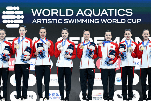 China Dominates Artistic Swimming World Cup with 3 Golds π
π¦ China Dominates Artistic Swimming World Cup with 3 Golds π
π¦
