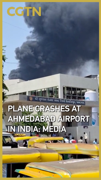 Air India Plane Crash Near Ahmedabad Leaves Many Dead 🛩️💔 video poster