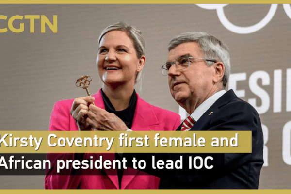 Kirsty Coventry Makes History as First Woman & African IOC President 🌍🏊♀️✨ Kirsty Coventry Makes History as First Woman & African IOC President 🌍🏊♀️✨ video poster