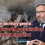 T6W5VRXG43EXWR86PO3E - 🌍NewspaperAmigo – Your Global News Buddy 🗞️ 🌍 1 in 4 People Live in Conflict Zones: UN Sounds Alarm video poster