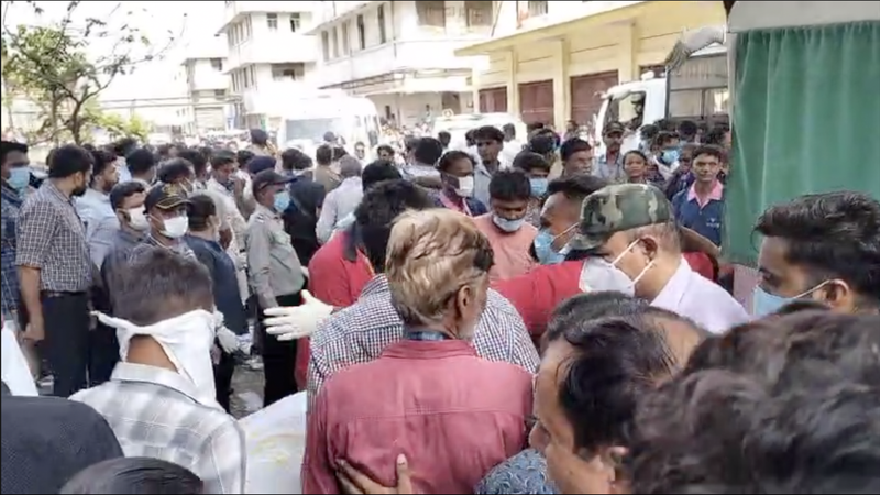 Air India Crash: Rescue Efforts Captured in Gujarat Tragedy ✈️💔 video poster