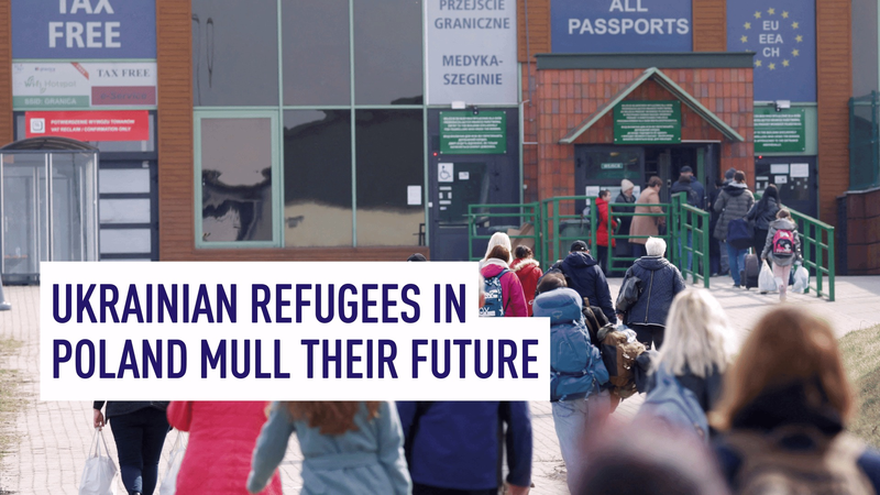 TVRW43ODGRCWKN577YVY - 🌍NewspaperAmigo – Your Global News Buddy 🗞️ 🇺🇦✈️ Polish Dilemma: Ukrainian Refugees Weigh Staying or Returning Home video poster