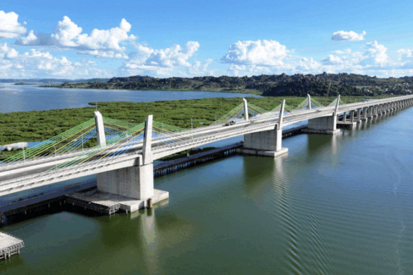 Tanzania Unveils Record-Breaking Magufuli Bridge 🌉✨ Tanzania Unveils Record-Breaking Magufuli Bridge 🌉✨