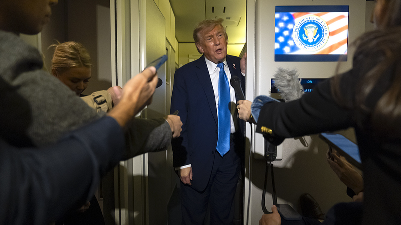 UJ2KSIVU8P1SOAQWBFGI - 🌍NewspaperAmigo – Your Global News Buddy 🗞️ Trump Weighs U.S. Role in Israel-Iran Tensions 🕊️💣