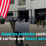 V49V457EIIQYGV7ZZ9QY - 🌍NewspaperAmigo – Your Global News Buddy 🗞️ LA Protests Intensify: Curfews, Troops, and Tensions Enter 7th Day 🌆✊ video poster