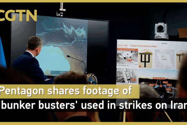 U.S. Deploys ‘Bunker Busters’ in Iran Strikes: Pentagon Releases Footage 🚀💥 U.S. Deploys 'Bunker Busters' in Iran Strikes: Pentagon Releases Footage 🚀💥 video poster