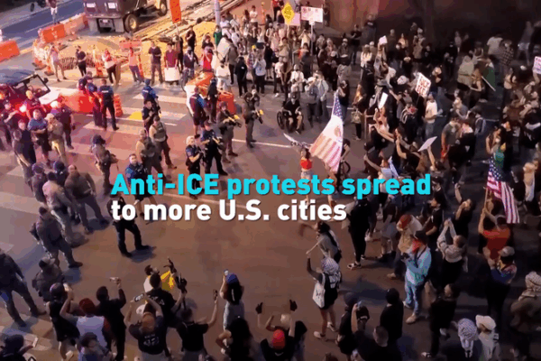 Anti-ICE Protests Sweep U.S. Cities as Youth Demand Change 🌟✊ Anti-ICE Protests Sweep U.S. Cities as Youth Demand Change 🌟✊ video poster