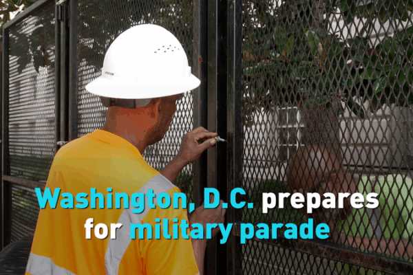 D.C. Gears Up for Military Parade Amid Tensions 🎉🇺🇸 D.C. Gears Up for Military Parade Amid Tensions 🎉🇺🇸 video poster