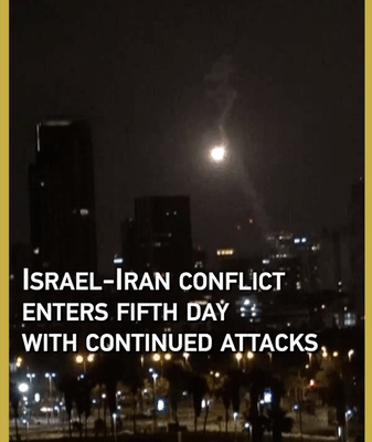 Israel-Iran Tensions Escalate: Fifth Day of Aerial Strikes π¨π₯ Israel-Iran Tensions Escalate: Fifth Day of Aerial Strikes π¨π₯ video poster