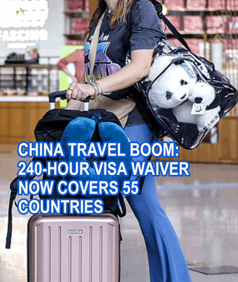 China’s Visa-Free Transit Expands to 55 Countries 🌏✈️ China's Visa-Free Transit Expands to 55 Countries 🌏✈️ video poster