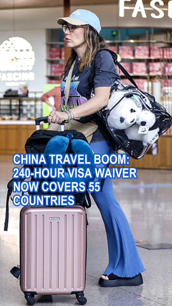 China's Visa-Free Transit Expands to 55 Countries 🌏✈️ video poster