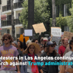 Y2RGIHGF291VABC6S0MP - 🌍NewspaperAmigo – Your Global News Buddy 🗞️ LA Marches On: Protests Against Trump Policies Continue 🌟✊ video poster