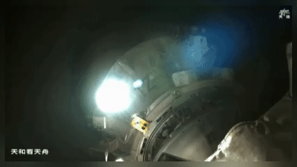 China’s Tianzhou-8 Cargo Craft Exits Space Station ๐๐ China's Tianzhou-8 Cargo Craft Exits Space Station ๐๐
