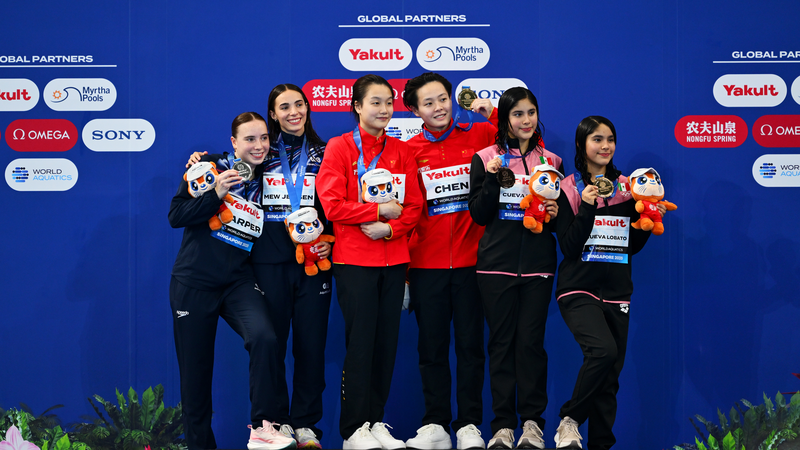 China Dominates World Aquatics with Two More Golds π
π China Dominates World Aquatics with Two More Golds π
π