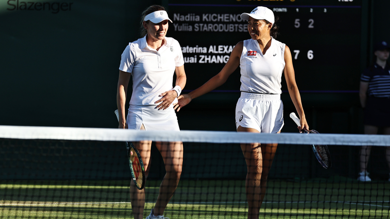 Zhang & Alexandrova Shine at Wimbledon 🎾, Wang & Zheng Exit Early