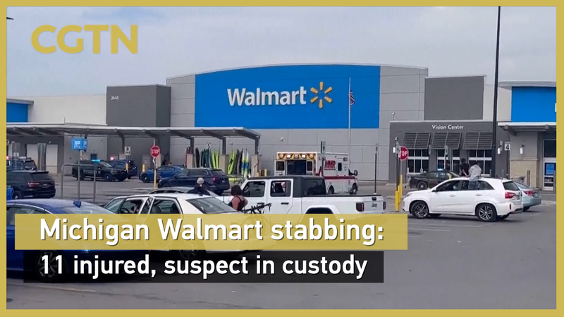 Michigan Walmart Stabbing: 11 Injured, Suspect Arrested ๐จ๐ Michigan Walmart Stabbing: 11 Injured, Suspect Arrested ๐จ๐ video poster