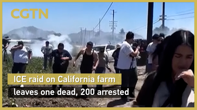 ICE Raid Sparks Chaos in California: 1 Dead, 200 Arrested 🌿💥 ICE Raid Sparks Chaos in California: 1 Dead, 200 Arrested 🌿💥 video poster