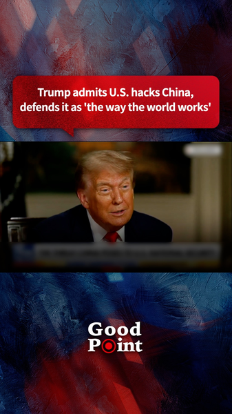 AV4ZIWCXBF1WX90KR1SO - 🌍NewspaperAmigo – Your Global News Buddy 🗞️ Trump Admits U.S. Cyber Ops Against China: 'That's How the World Works' 🌐💻 video poster