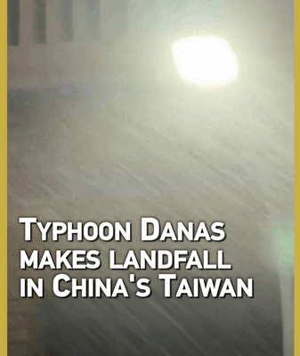 Typhoon Danas Hits Taiwan, Heads Toward Mainland 🌪️🇨🇳 Typhoon Danas Hits Taiwan, Heads Toward Mainland 🌪️🇨🇳 video poster