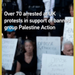 ET7829OO5QQRHINRXLH7 - 🌍NewspaperAmigo – Your Global News Buddy 🗞️ UK Protests Over Palestine Action Ban Lead to 70+ Arrests 🚨✊ video poster