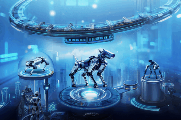Robo-Dogs Steal Spotlight at CMG World Robot Competition 🐾✨ Robo-Dogs Steal Spotlight at CMG World Robot Competition 🐾✨ video poster