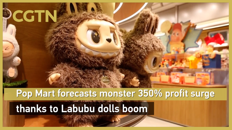 Pop Mart’s Labubu Craze Sparks 350% Profit Surge 🚀🎉 video poster