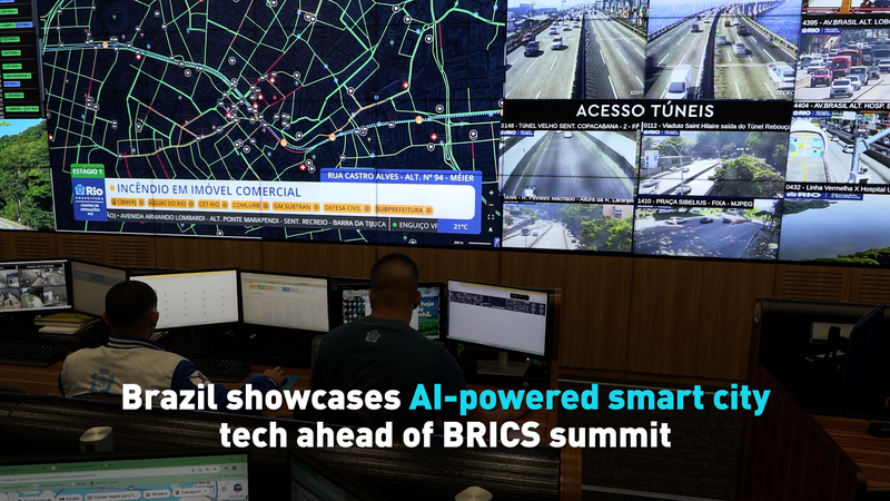 Brazil Debuts AI-Powered Smart City Tech Ahead of BRICS Summit 🌐🤖 video poster