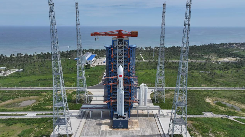 China Launches Long March-8A Rocket from Hainan 🚀🌴 video poster