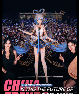 Virtual Star Luo Tianyi Blurs Reality in Beijing Hologram Concert 🎤✨ Virtual Star Luo Tianyi Blurs Reality in Beijing Hologram Concert 🎤✨ video poster
