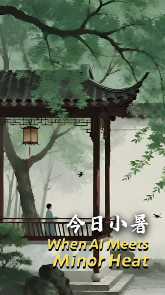 AI Art Meets Ancient Solar Term: A Minor Heat Masterpiece 🌞🎨 video poster