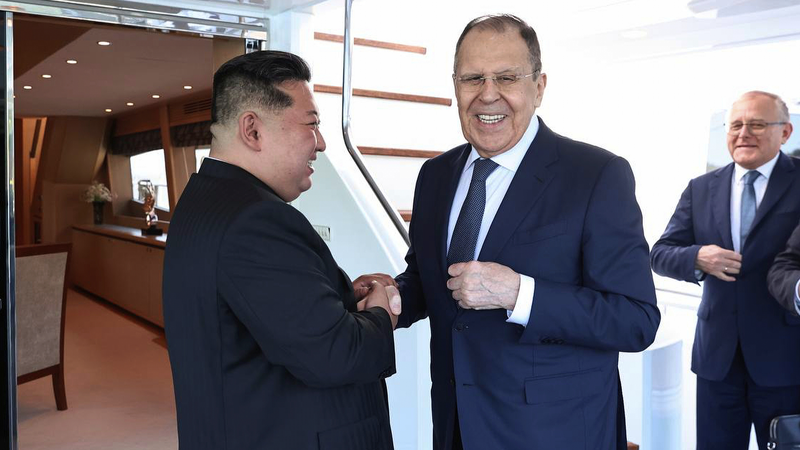 Russia & DPRK Strengthen Ties as Lavrov Meets Kim in Wonsan 🌏🤝 Russia & DPRK Strengthen Ties as Lavrov Meets Kim in Wonsan 🌏🤝