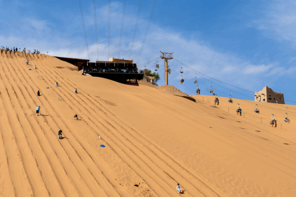 Shapotou’s Sandboarding Craze: Desert Thrills Go Viral 🌵🏄♂️ Shapotou's Sandboarding Craze: Desert Thrills Go Viral 🌵🏄♂️