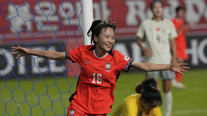 OG3GL14VZXO1CBJOGF74 - 🌍NewspaperAmigo – Your Global News Buddy 🗞️ 🇨🇳⚽ China & South Korea Battle to Thrilling 2-2 Draw in Women's East Asian Cup Opener!