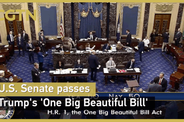 U.S. Senate Passes Trump’s Tax & Spending Bill Amid Debt Concerns 💸📜 U.S. Senate Passes Trump's Tax & Spending Bill Amid Debt Concerns 💸📜 video poster