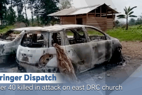 DRC Church Attack Leaves 43 Dead, Sparks Global Outrage ๐โ๏ธ DRC Church Attack Leaves 43 Dead, Sparks Global Outrage ๐โ๏ธ video poster