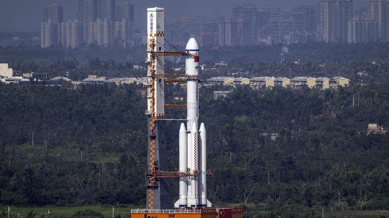 China Launches Tianzhou-9 to Resupply Space Station ๐ China Launches Tianzhou-9 to Resupply Space Station ๐ video poster