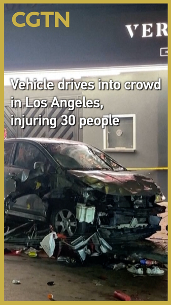 🚨 Hollywood Chaos: 30 Injured as Car Rams Crowd, Suspect in Custody 🚨 Hollywood Chaos: 30 Injured as Car Rams Crowd, Suspect in Custody video poster