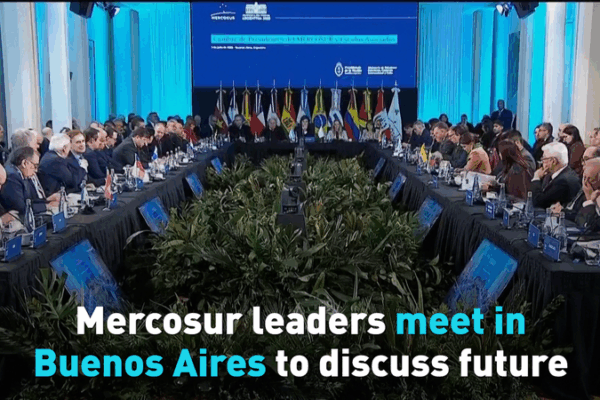 Mercosur Summit Sparks Trade Talks in Buenos Aires ๐๐ค Mercosur Summit Sparks Trade Talks in Buenos Aires ๐๐ค video poster