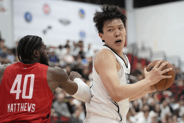 Yang Hansen’s NBA Summer League Debut: Hype or Hidden Gem? 🏀🔥 Yang Hansen’s NBA Summer League Debut: Hype or Hidden Gem? 🏀🔥 video poster